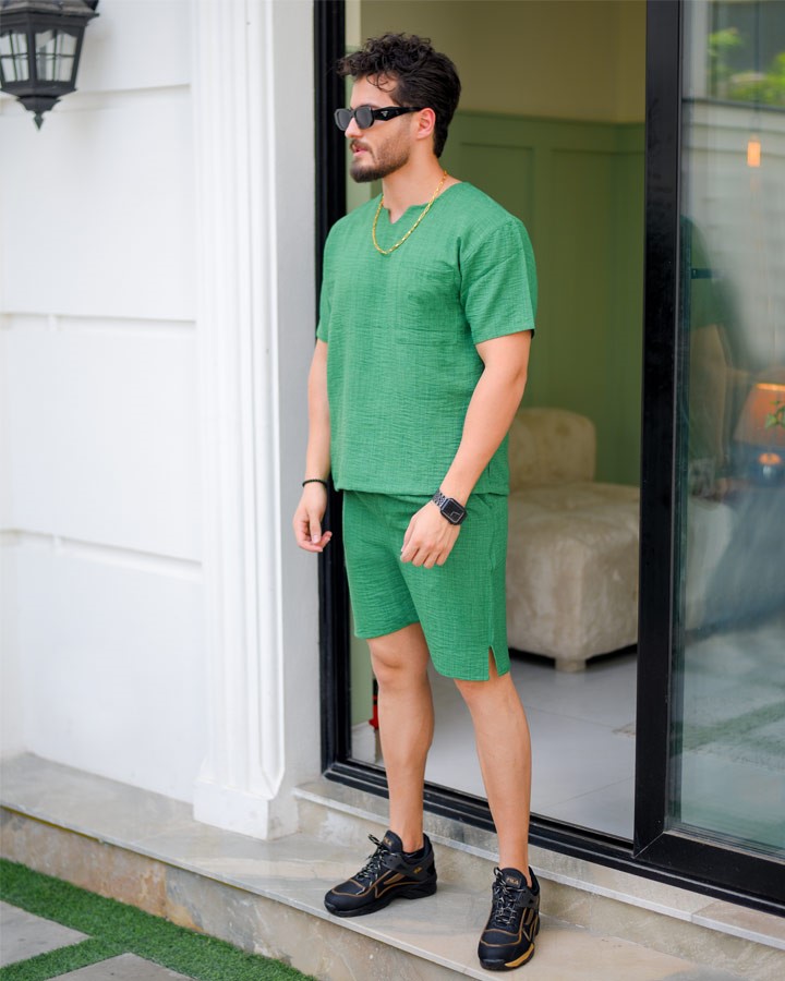 ست تیشرت شلوارک Zara (2 رنگ بندی)