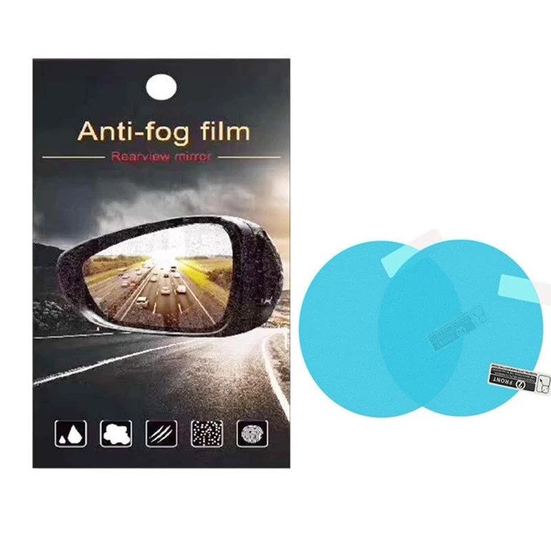 برچسب ضد آب آینه خودرو ( 2 عددی ) مدل Anti Fog