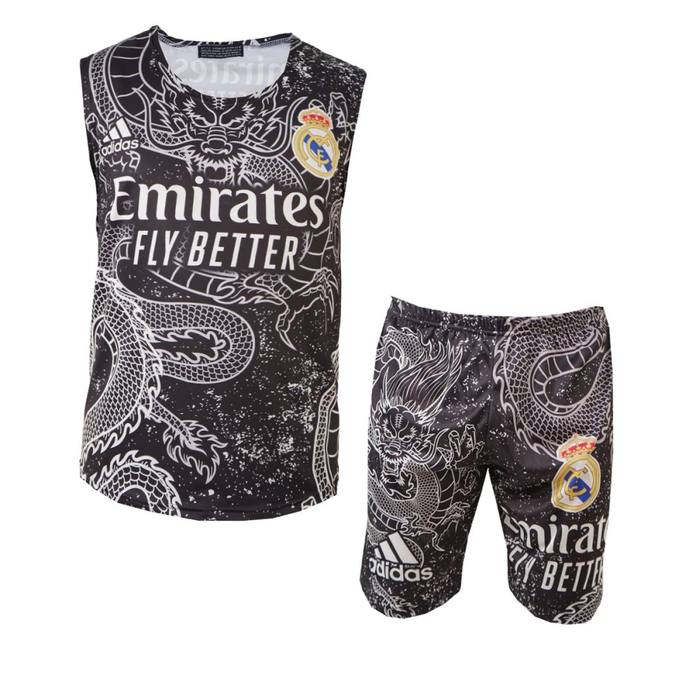 ست رکابی شلوارک مردانه طرح اژدها