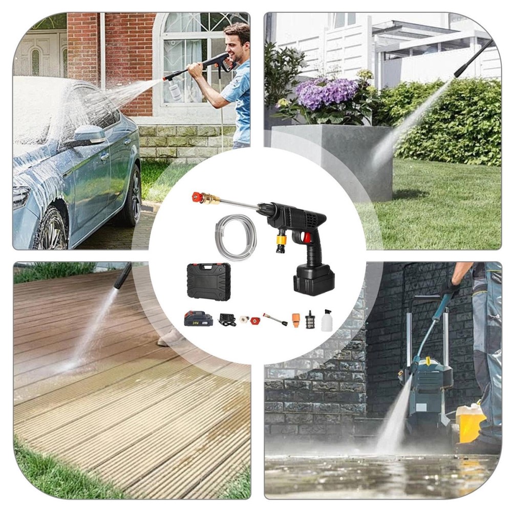 کارواش شارژی حرفه ای Cleaning Gun