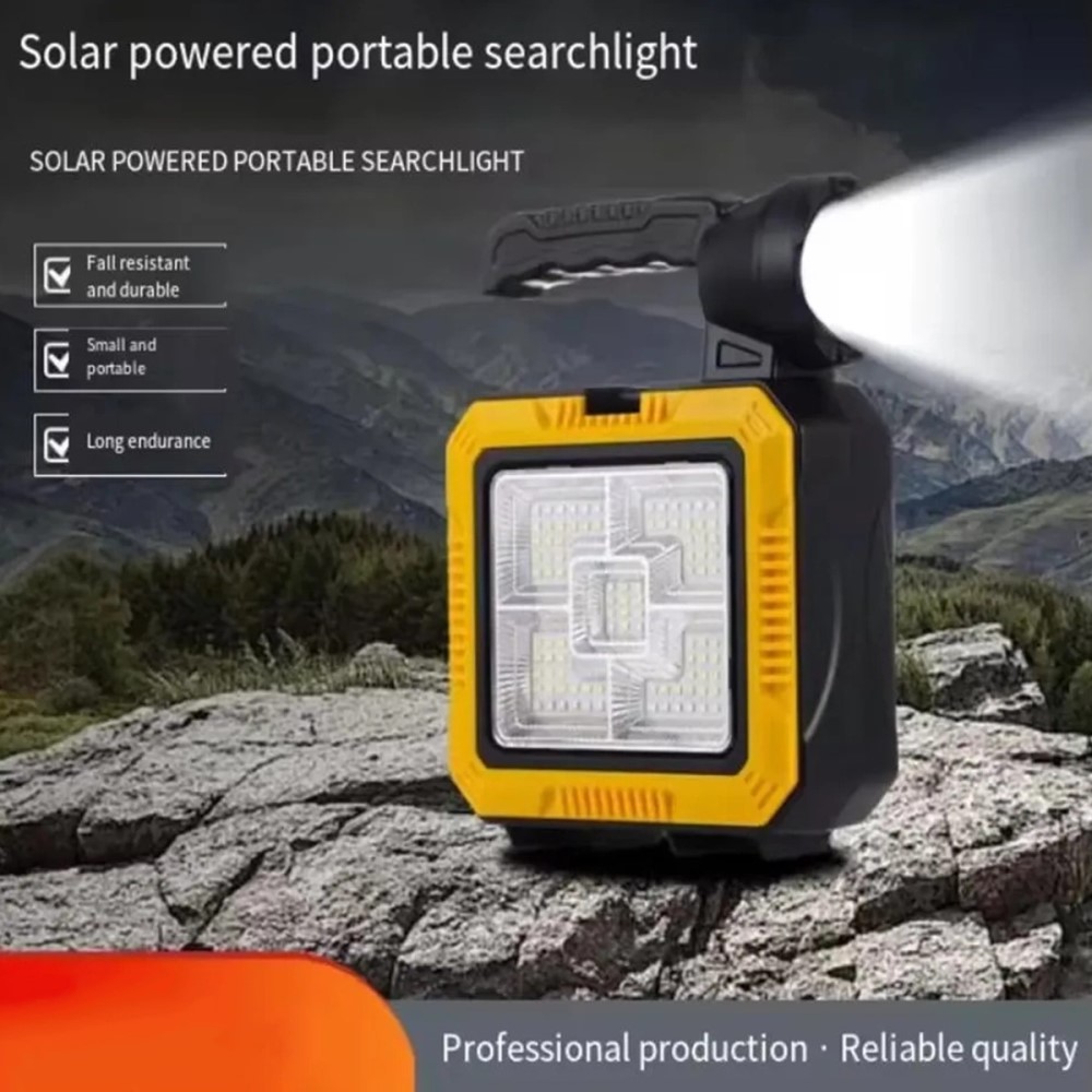 چراغ قوه شارژی حرفه ای همراه با جعبه ابزار مدل 7739-L