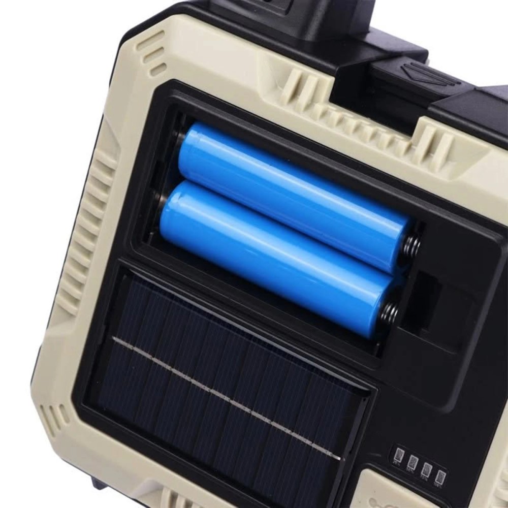 چراغ قوه شارژی حرفه ای همراه با جعبه ابزار مدل 7739-L