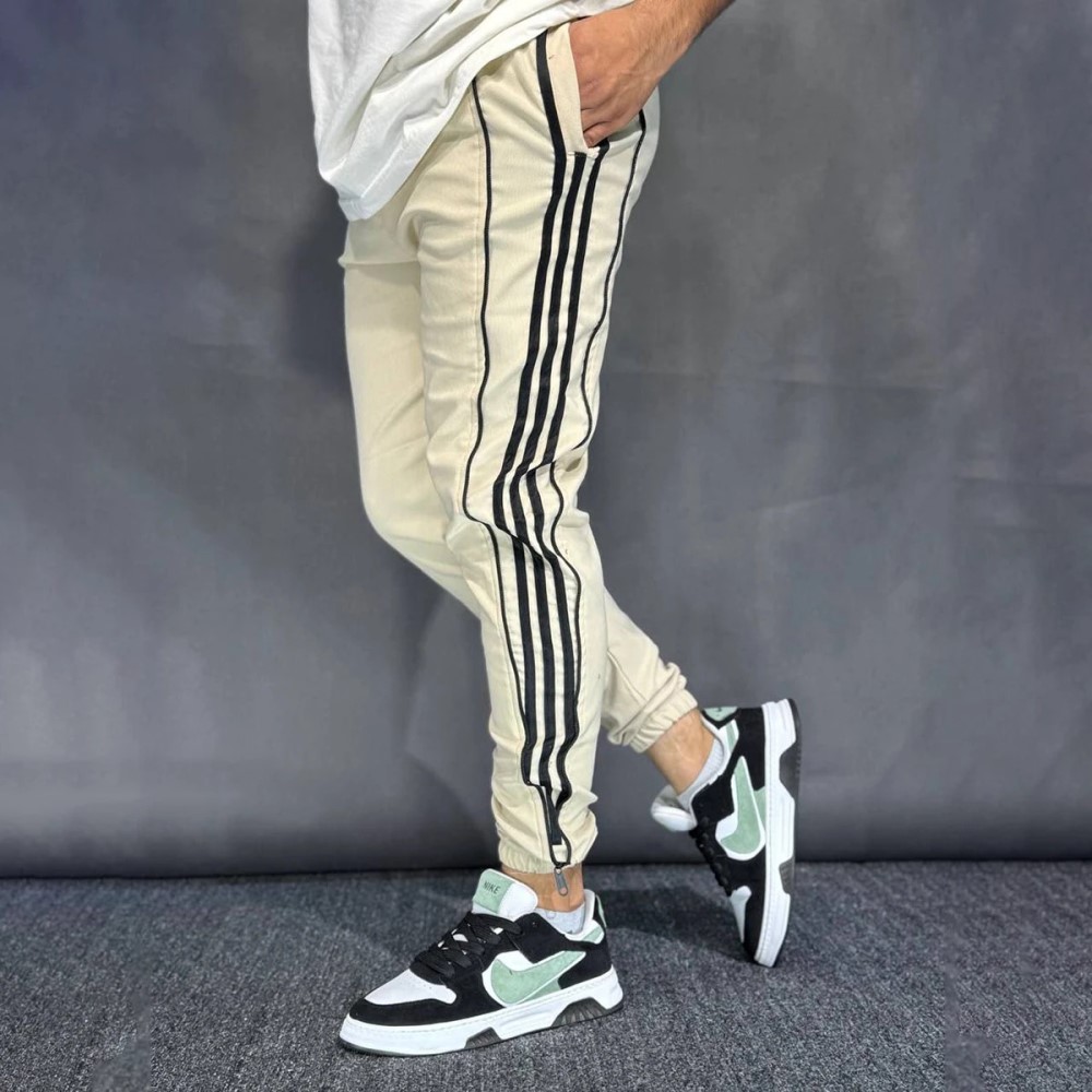 شلوار مردانه بالنسیاگا 3 نوار مدل تمام زیپ ( در 3 رنگبندی )