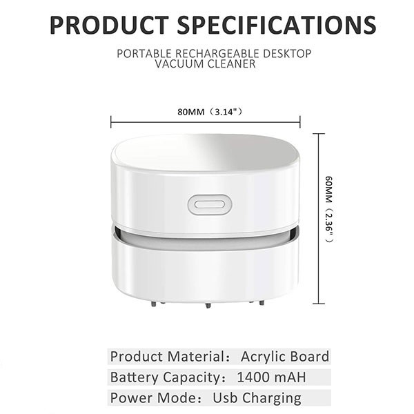 مینی جارو شارژی رومیزی