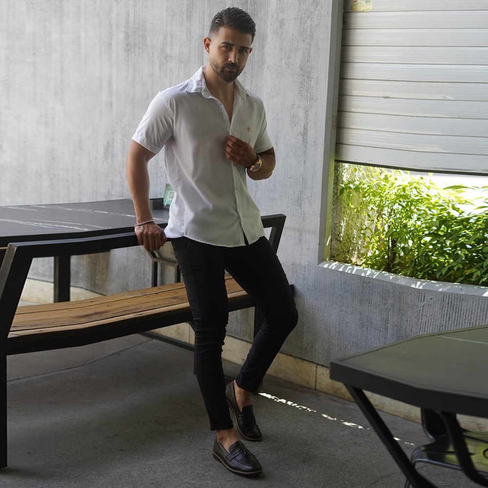 پیراهن آستین کوتاه مردانه مدل Diesel