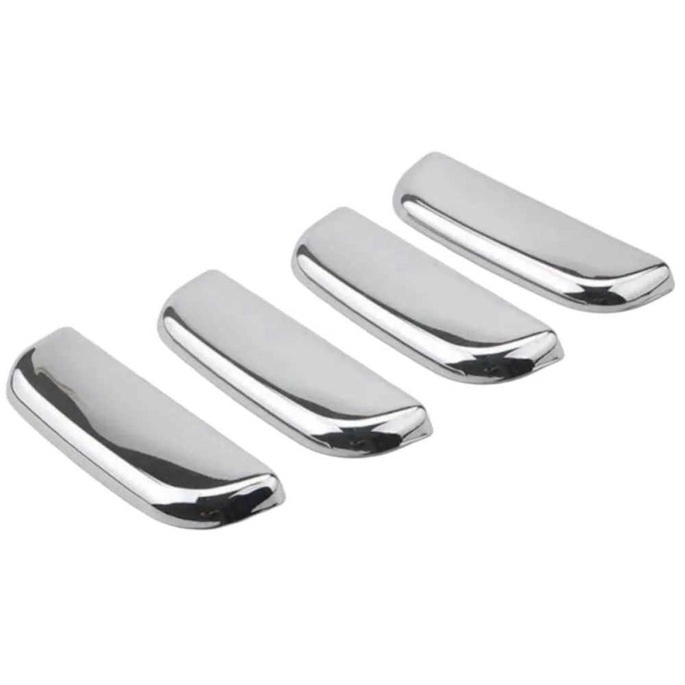 قاب استیل روی دستگیره درب خودرو ( 4 عددی )