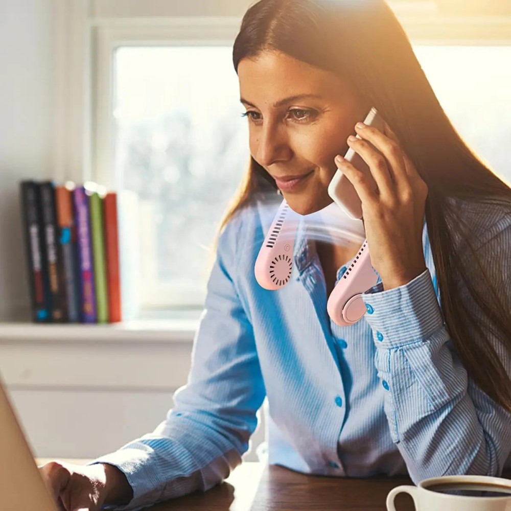 پنکه گردنی شارژی درجه دار