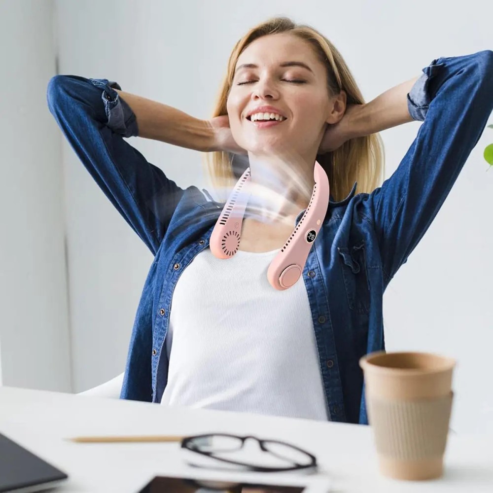 پنکه گردنی شارژی درجه دار