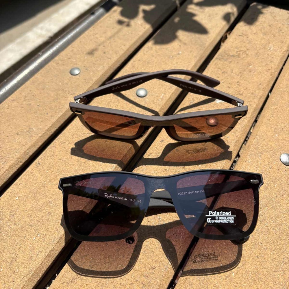 عینک آفتابی مدل Ray-Ban (مشکی و قهوه ای)