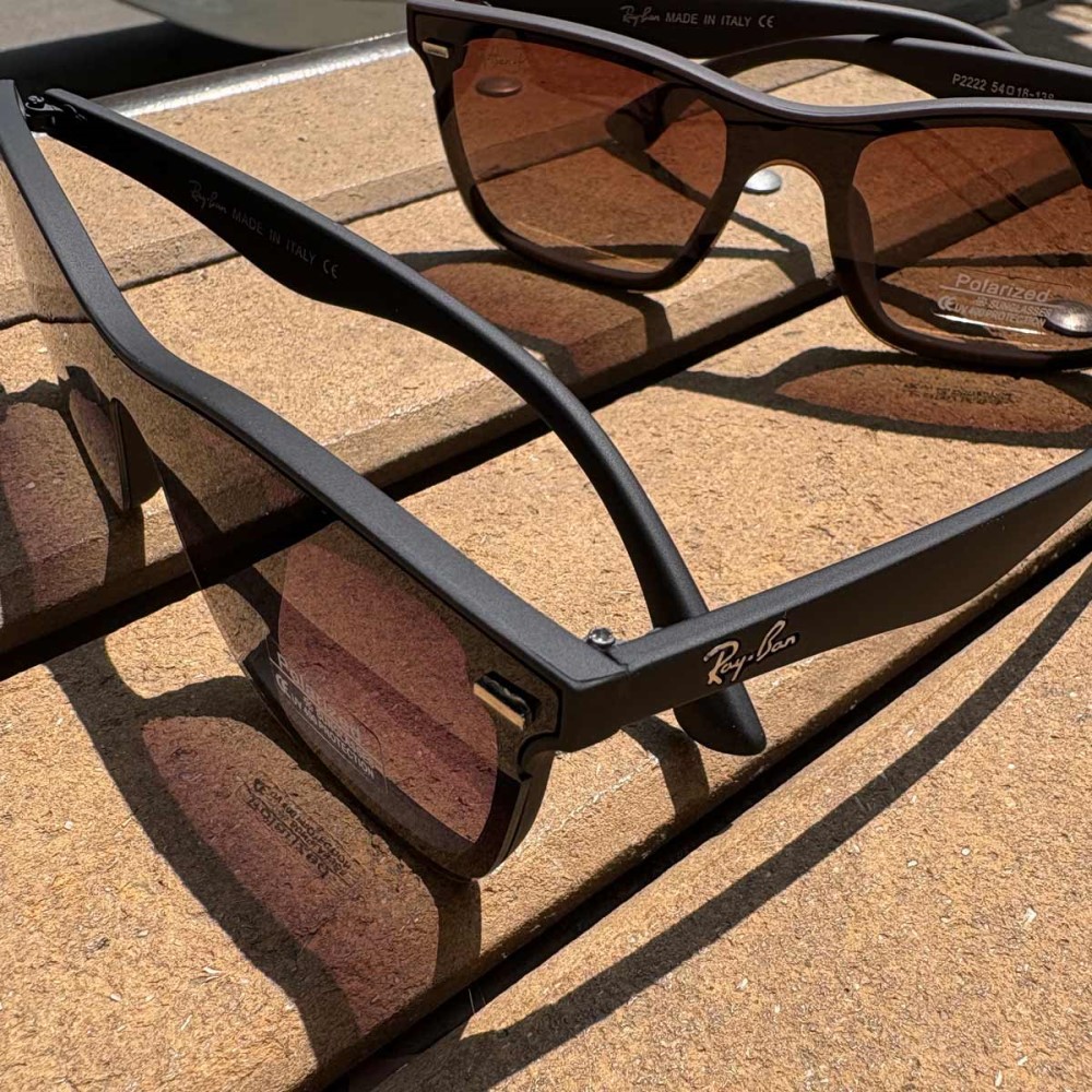 عینک آفتابی مدل Ray-Ban (مشکی و قهوه ای)