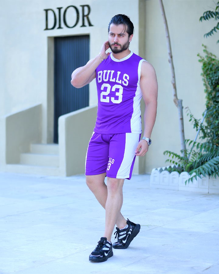 ست تاپ شلوارک مدل Bulls (در چند رنگبندی)