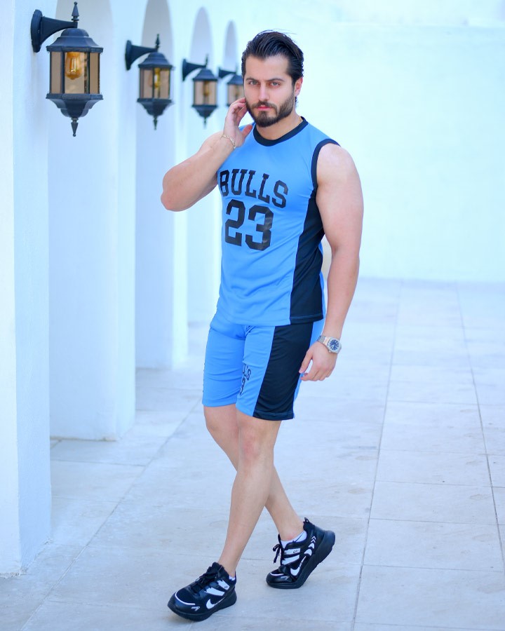 ست تاپ شلوارک مدل Bulls (در چند رنگبندی)