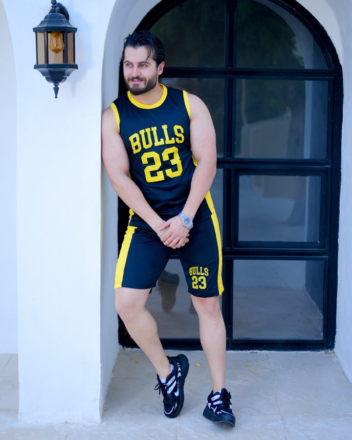 ست تاپ شلوارک مدل Bulls (در چند رنگبندی)