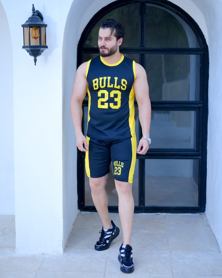 ست تاپ شلوارک مدل Bulls (در چند رنگبندی)