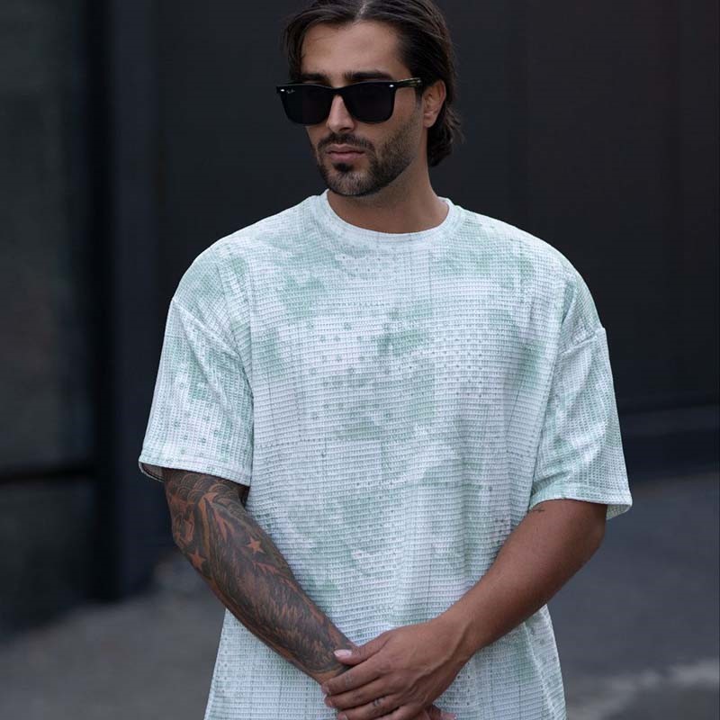 تیشرت مراکشی چاپی مردانه مدل Ramin ( در 6 رنگبندی )