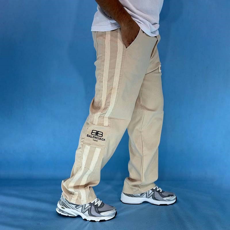 شلوار مردانه بالنسیاگا مدل 2 نوار کنف (در 2 رنگ)