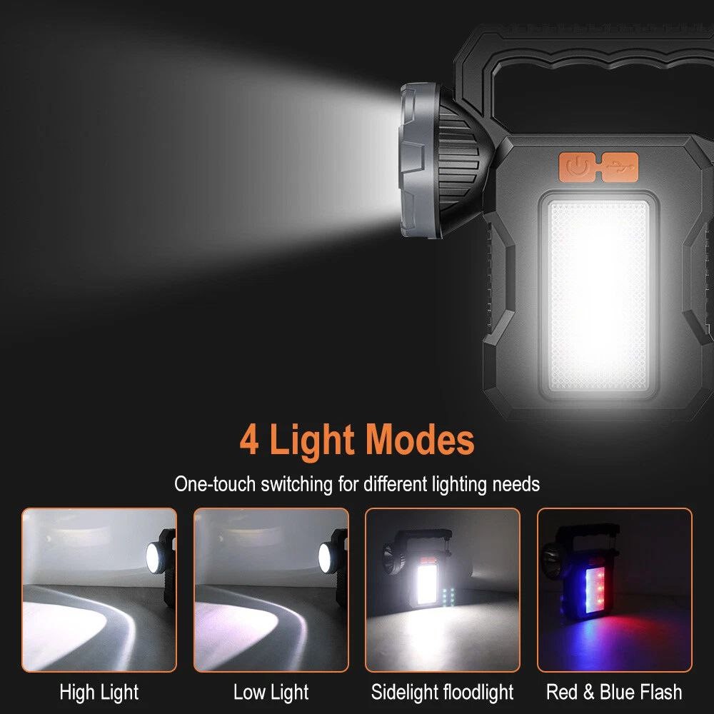 چراغ اضطراری Portable مدل K8801 با پنل خورشیدی