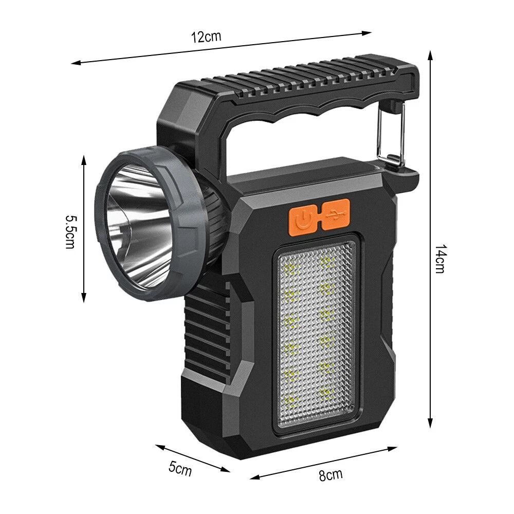 چراغ اضطراری Portable مدل K8801 با پنل خورشیدی
