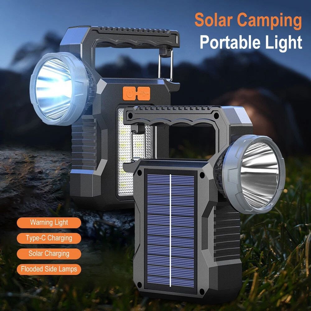 چراغ اضطراری Portable مدل K8801 با پنل خورشیدی