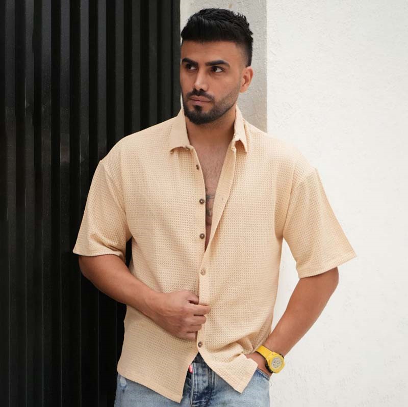 پیراهن مردانه باکسی سوزنی ( در 5 رنگبندی )