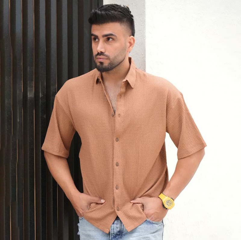 پیراهن مردانه باکسی سوزنی ( در 5 رنگبندی )