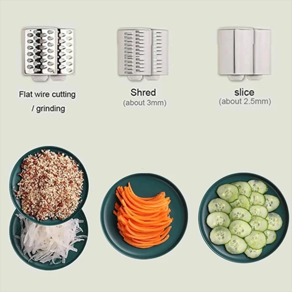 سالادساز و رنده 6کاره دستی وجیتل