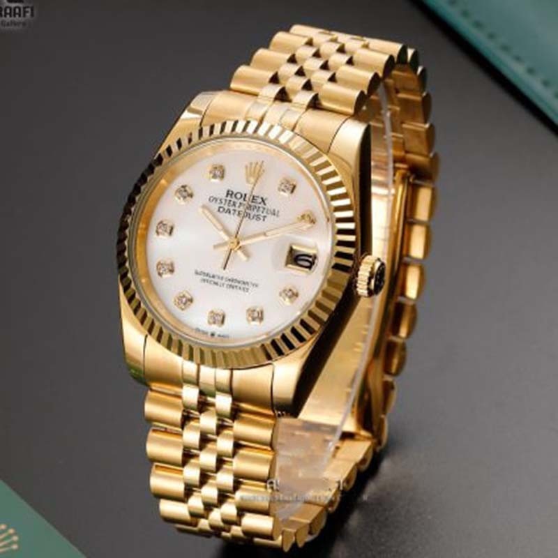 ساعت مچی رولکس طلایی مدل Date-just