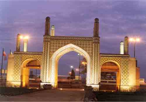 دروازه تهران قدیم واقع در قزوین