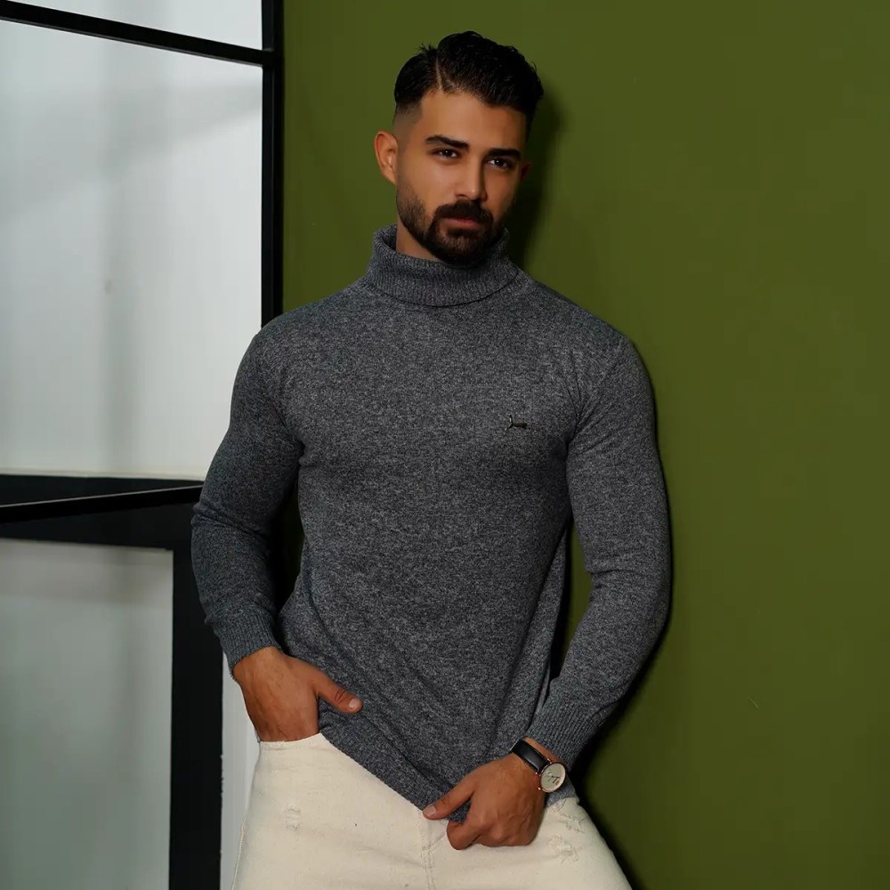 پلیور یقه اسکی پوما مدل Daryoosh ( در رنگ بندی متنوع)